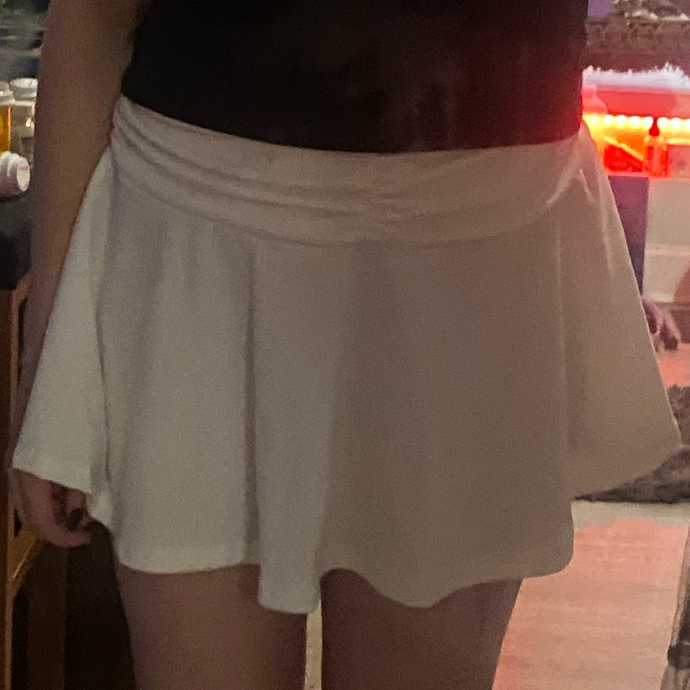 Shein white skirt!